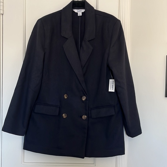 ❌SOLD NWT Double-Breasted Textured Blazer - Picture 5 of 8